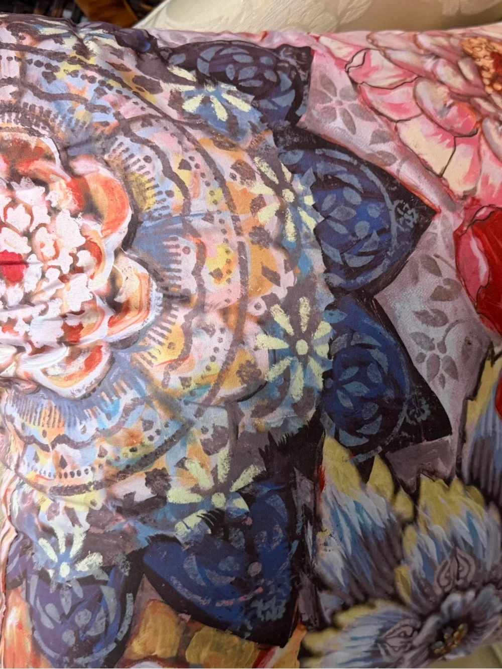 BOHO BOUQUET INDOOR DECORATIVE PILLOW BY LAURAL HOME